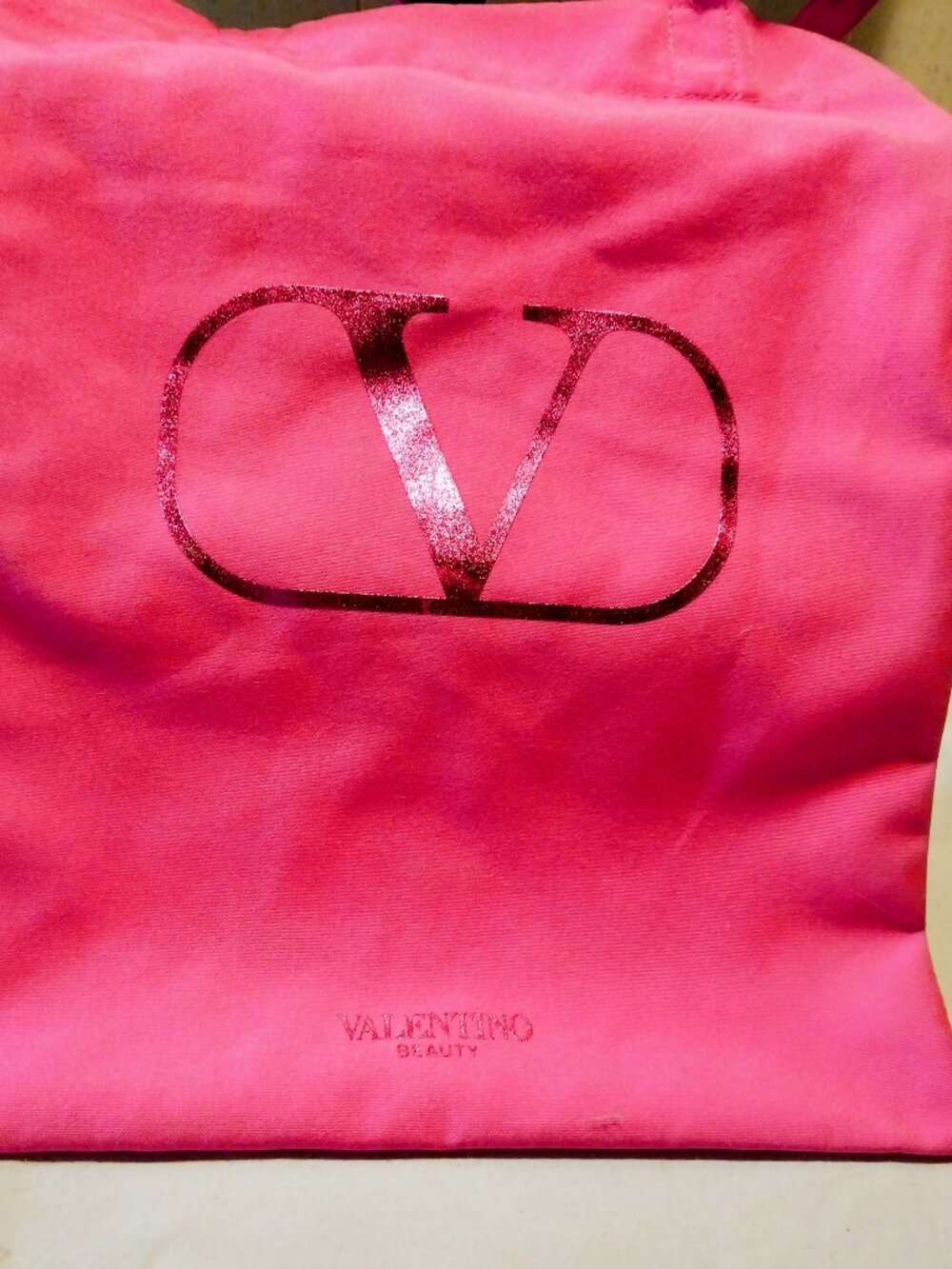 GWP 12X15 Valentino Hot Pink Tote Bag Sephora NY!